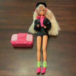 Rappin Rockin Barbie w/ Boombox